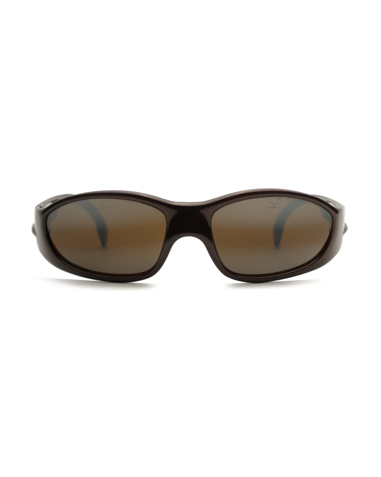 Vuarnet Pouilloux Wraparound sunglasses | O/S, Brown