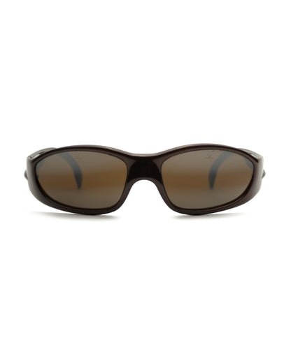 Vuarnet Pouilloux Wraparound sunglasses | O/S, Brown