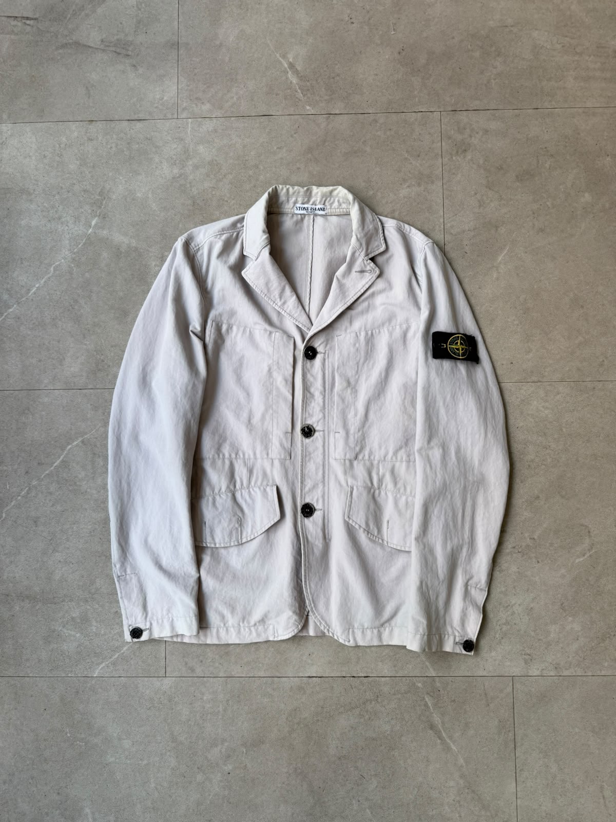 S/S 2009 Stone Island Cotton Blend Field Jacket | Medium, Multicoloured