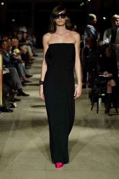 Maison Margiela black tube dress