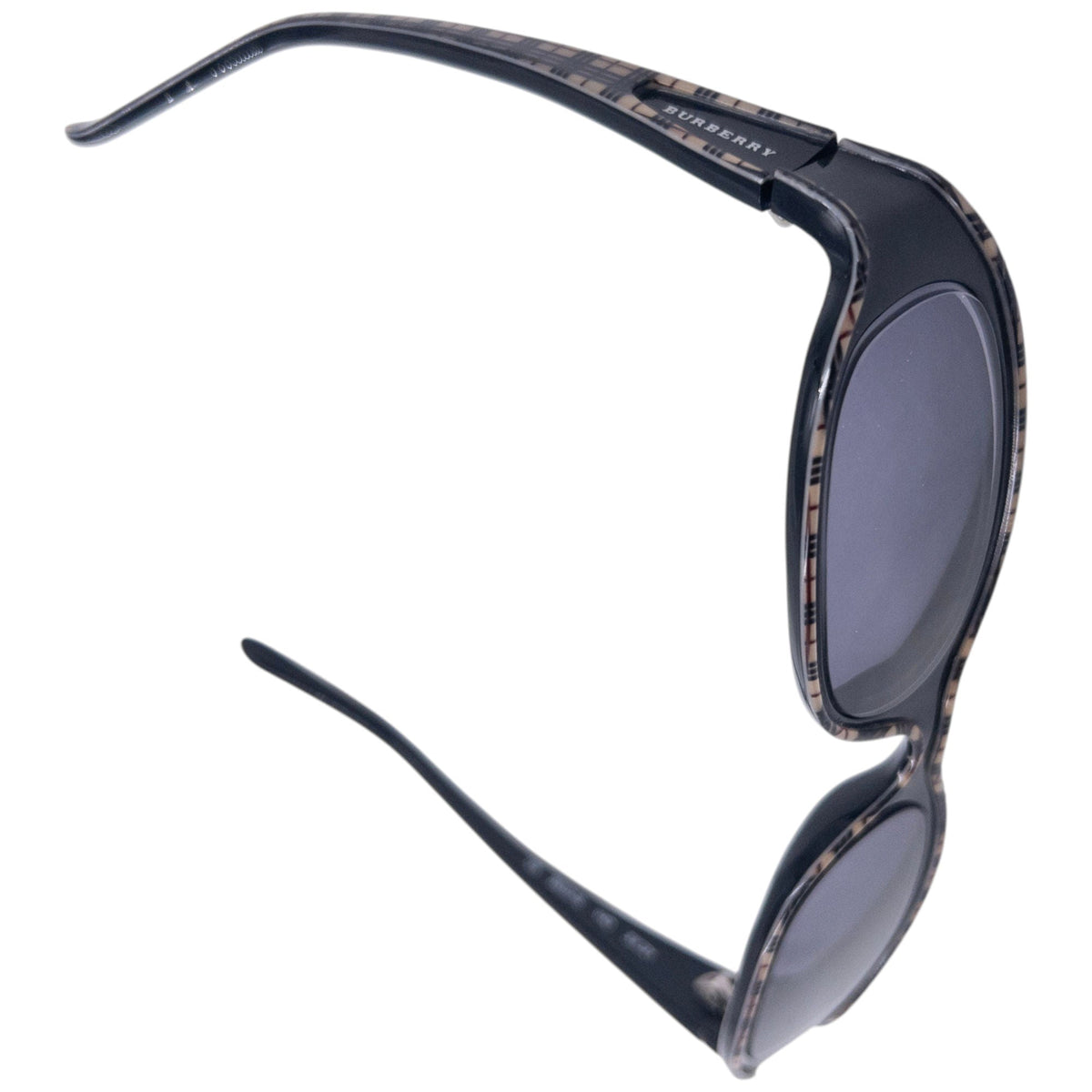 Vintage 2000s Burberry Nova Check Sunglasses | O/S, Black, Beige Plaid