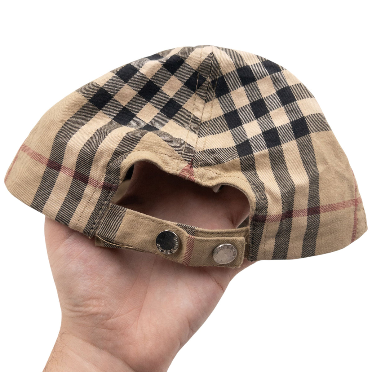Vintage 2000s Burberry Nova Check Hat | O/S, Beige