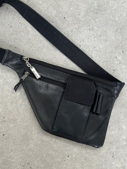 Vintage 2000s Leather Crossbody Bag