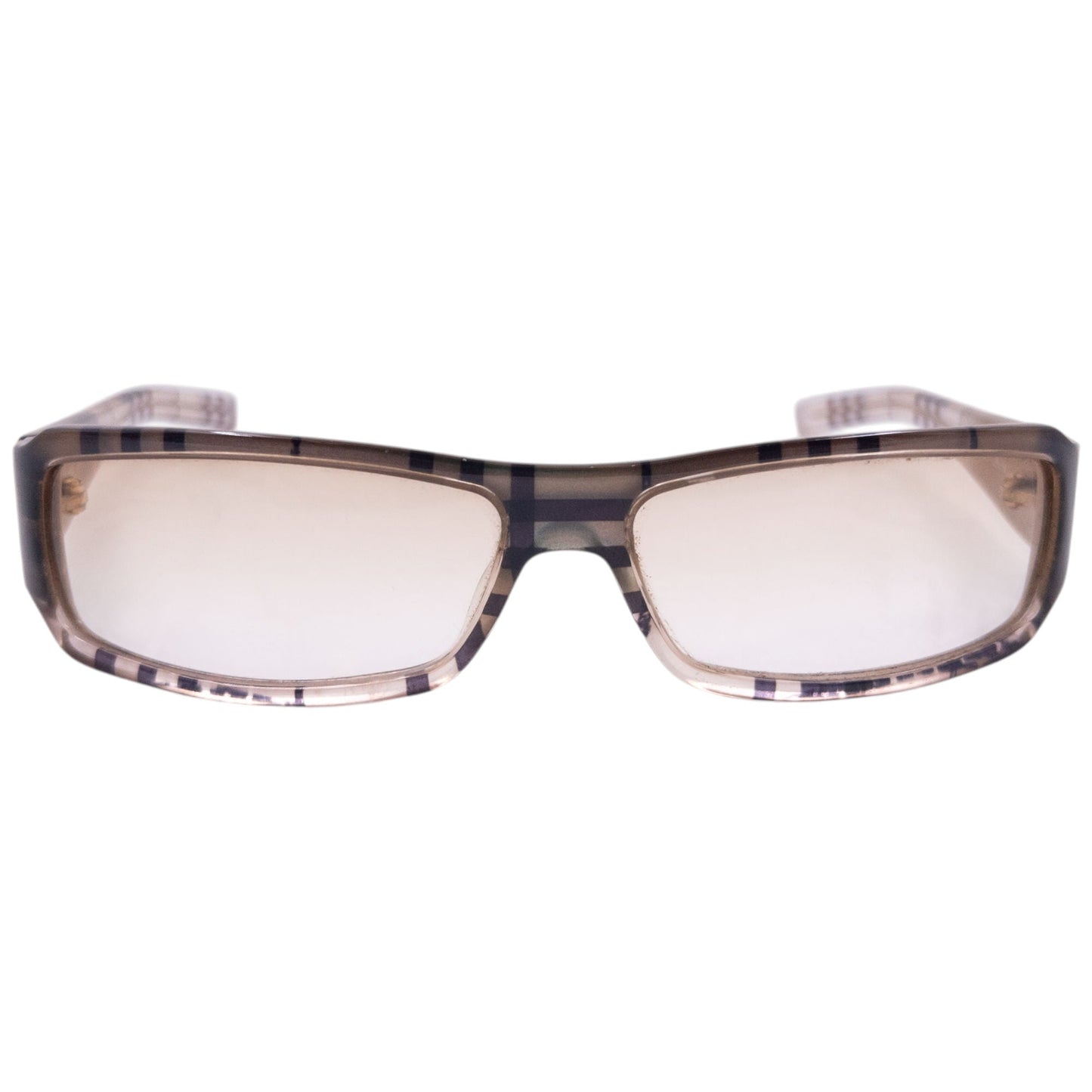 Vintage 2000s Burberry Nova Check Sunglasses | O/S, Beige