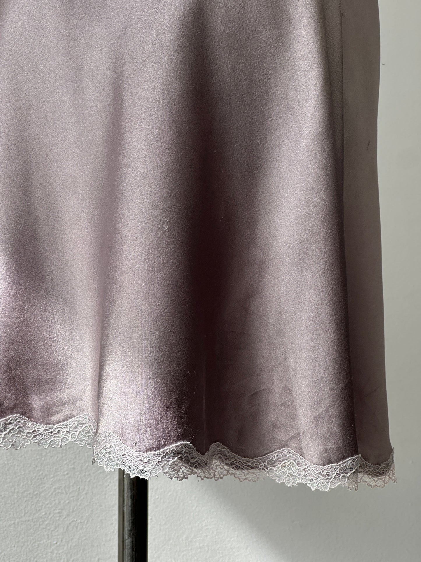 Victoria Secret 2000s Sleeveless Lace Mini Slip Dress - XS-S