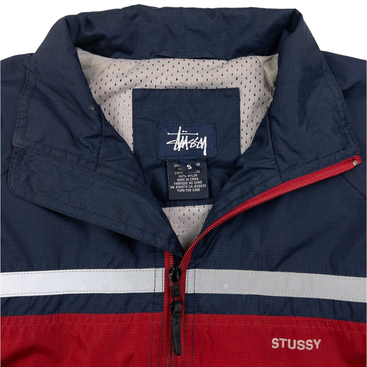 Vintage Stussy Zip Up Jacket Size XS