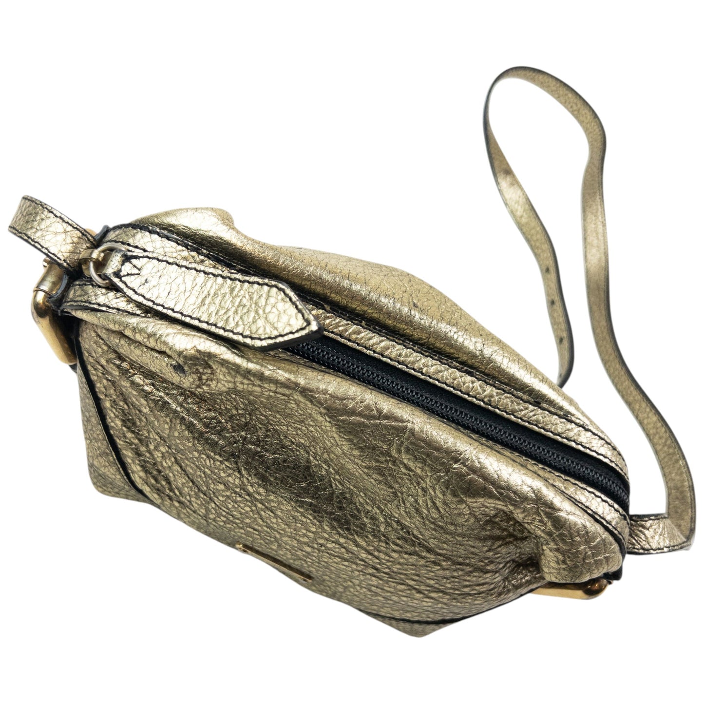 Vintage 2000s Burberry Blue Label Metallic Crossbody Bag | O/S, Multicoloured