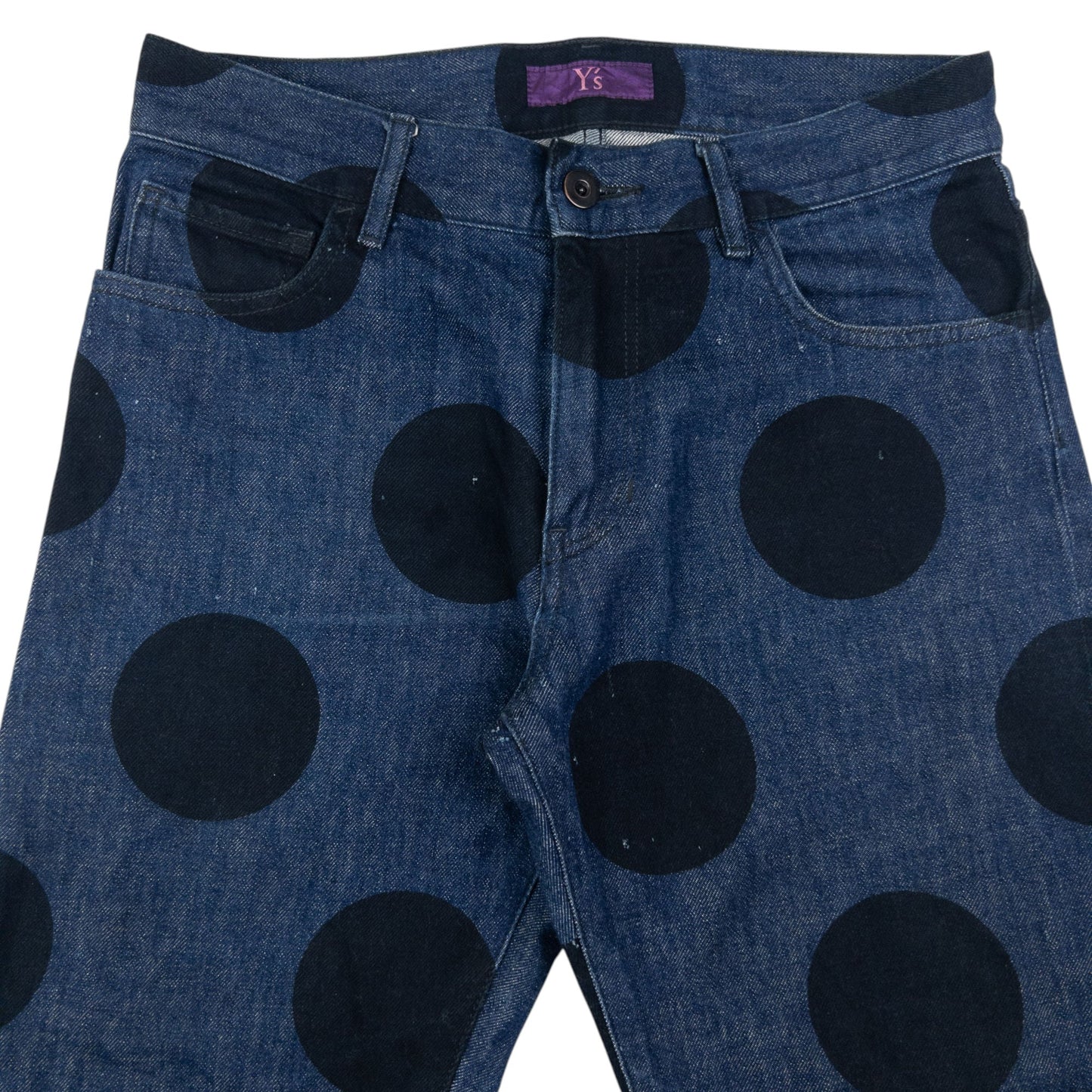 Vintage Yohji Yamamoto Polka Dot Denim Jeans Size W29