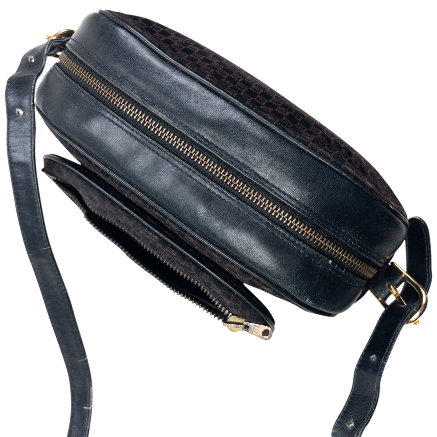 Vintage Gucci Monogram Crossbody Bag