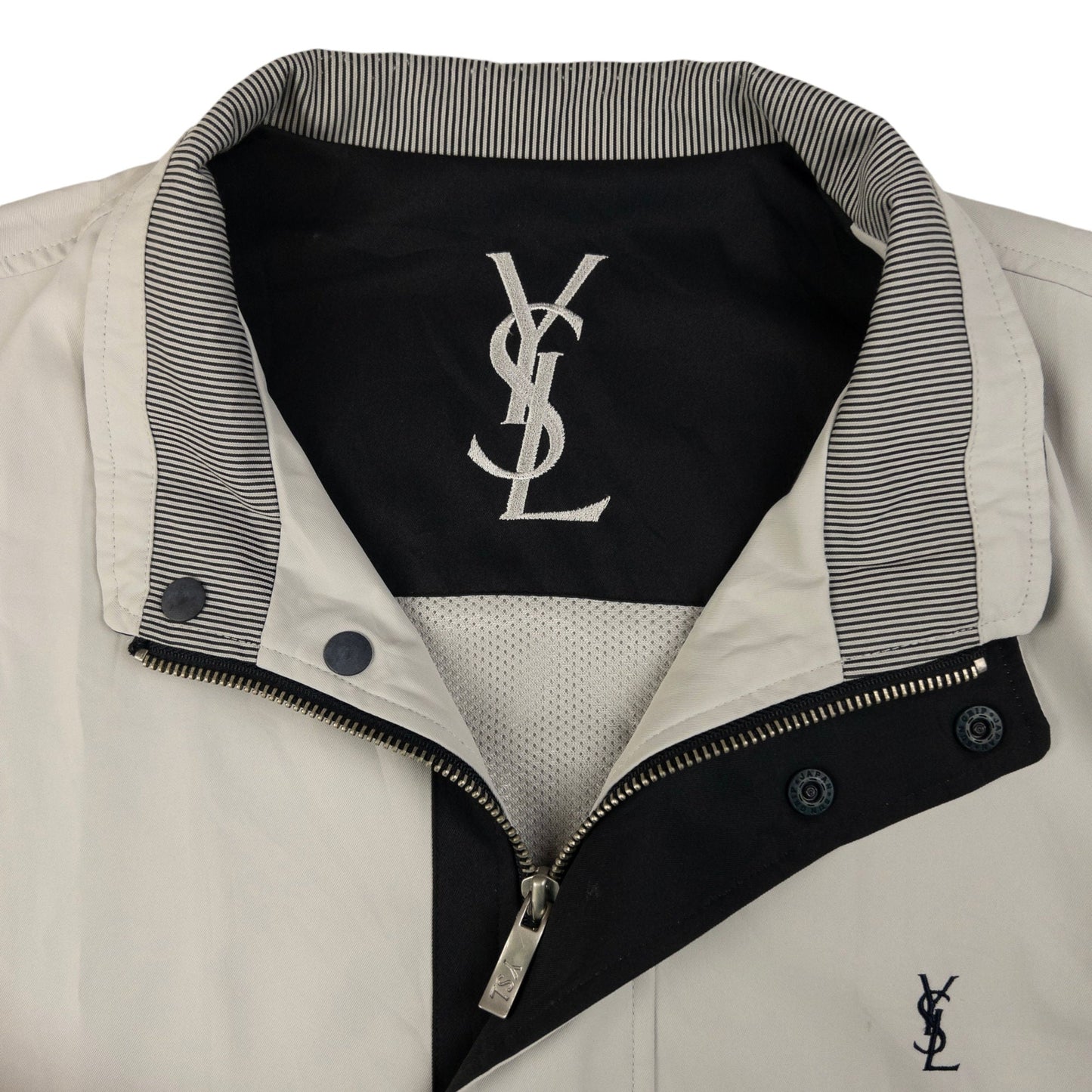 Vintage YSL Yves Saint Laurent Harrington Jacket Size L