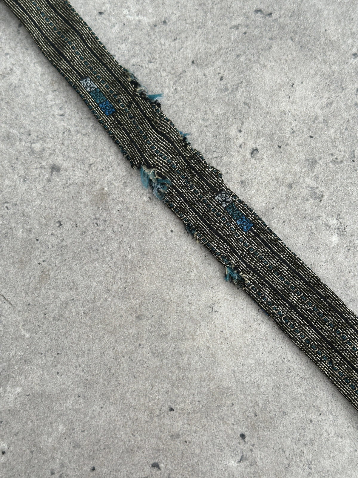 Vintage 1980s Wool Striped Tie