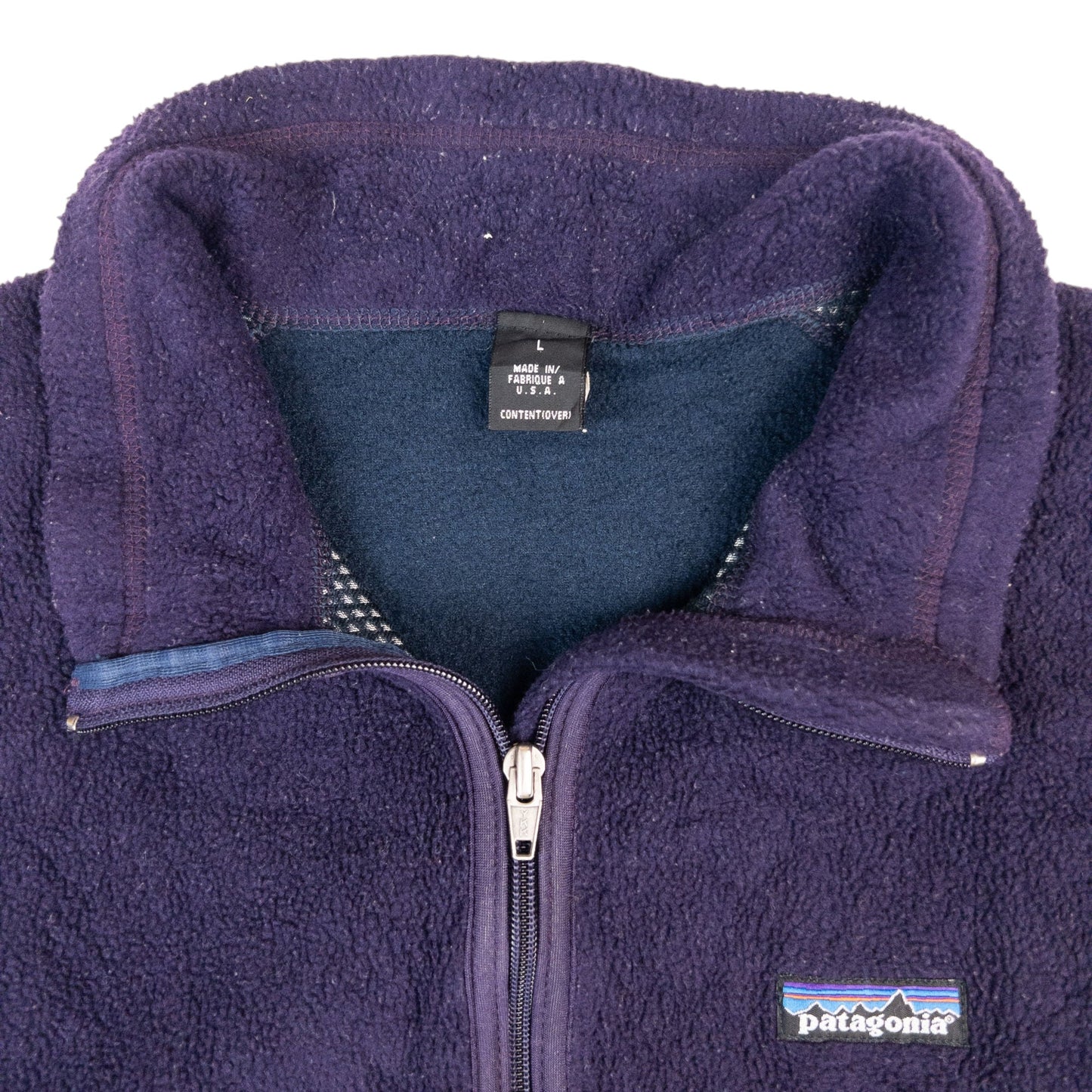 Vintage Patagonia Zip Up Fleece Gilet Womens Size L