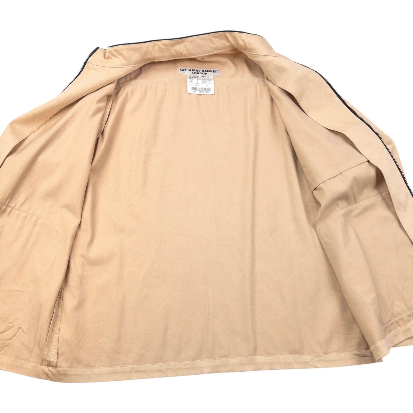 Vintage Katharine Hamnett Zip Up Jacket Womens Size M
