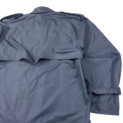 Vintage YSL Yves Saint Laurent Trench Coat Jacket Size XL