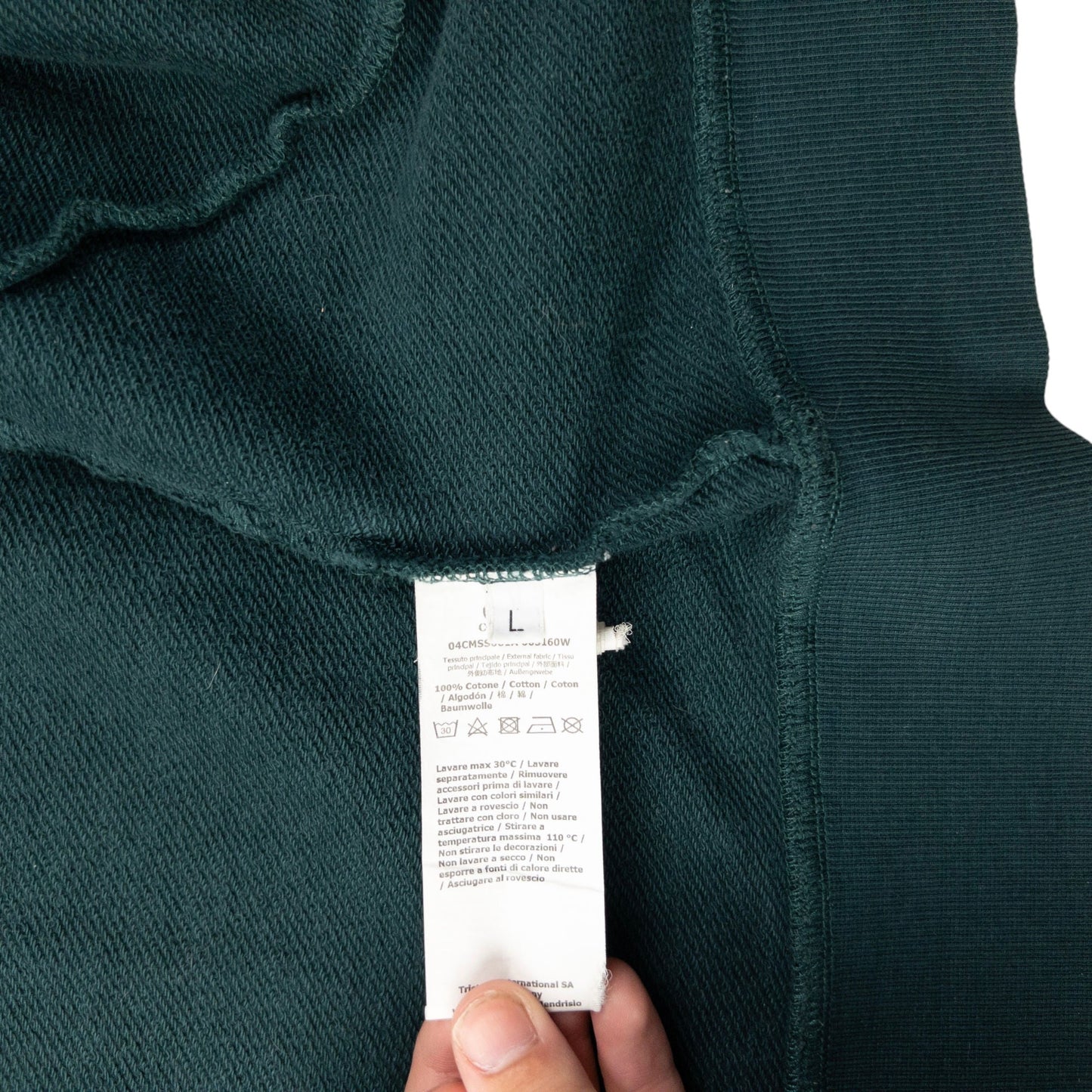 Vintage CP Company Goggle Hood Zip Up Hoodie Size M