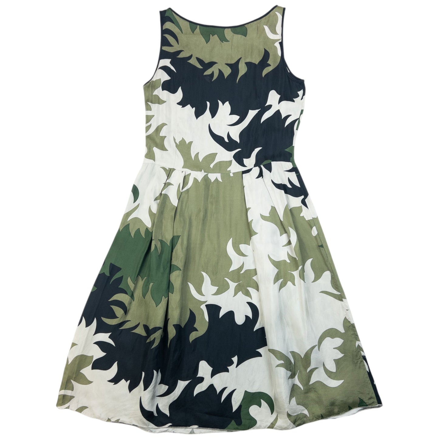 Vintage 2007 Prada Lightweight Camo Pattern Dress Size M | Medium, Camo