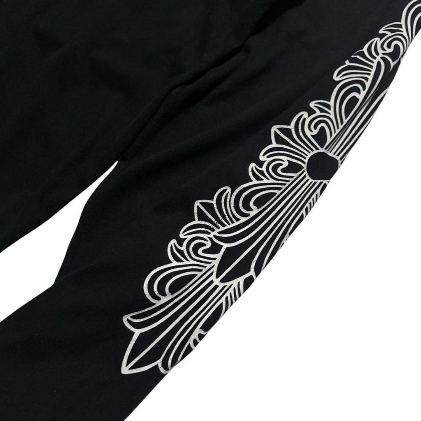Chrome Hearts Eye Chart Dagger Long Sleeve | XXL, Black