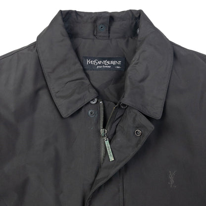 Vintage YSL Yves Saint Laurent Padded Zip Up Jacket Size L