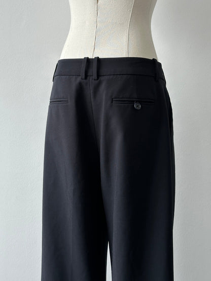 Calvin Klein 2000s Wide Leg Tailored Trousers - W28