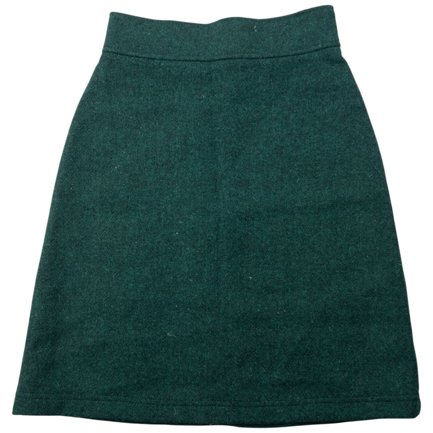 Vintage 2000s Miu Miu Wool Skirt Womens Size W26 | W26, Green