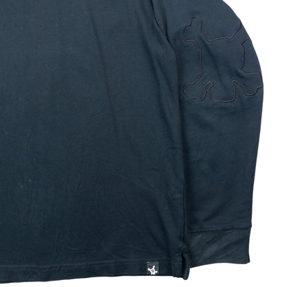 Vintage 2000s Stussy Embroidered Skull Jumper Size M