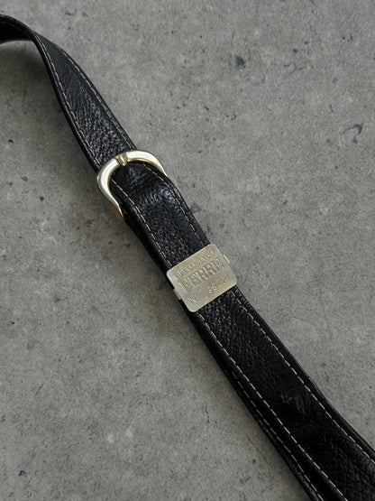 Gianfranco Ferre 1990s Leather Crossbody Bag