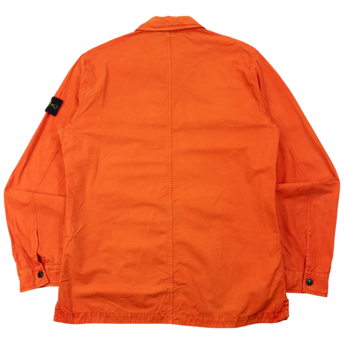 Stone Island Zip Up Jacket Size M | Medium, Orange