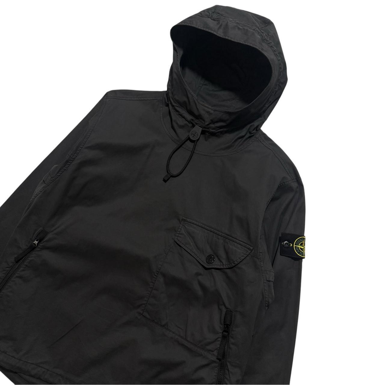 Stone Island Pullover Smock Jacket | Small, Black