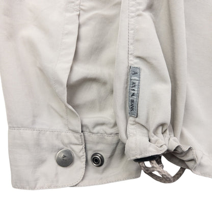 Vintage 2000s Armani Jeans Zip Up Cargo Jacket Size M