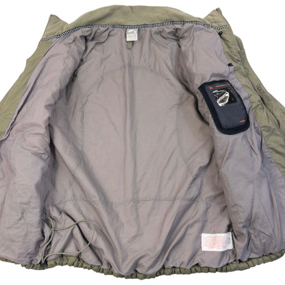 Vintage 2000s Nike FIT Padded Jacket | Large, Green