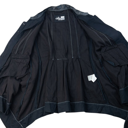 Vintage Marithe + Francois Girbaud Pleated Jacket Womens Size L | Large, Multicoloured