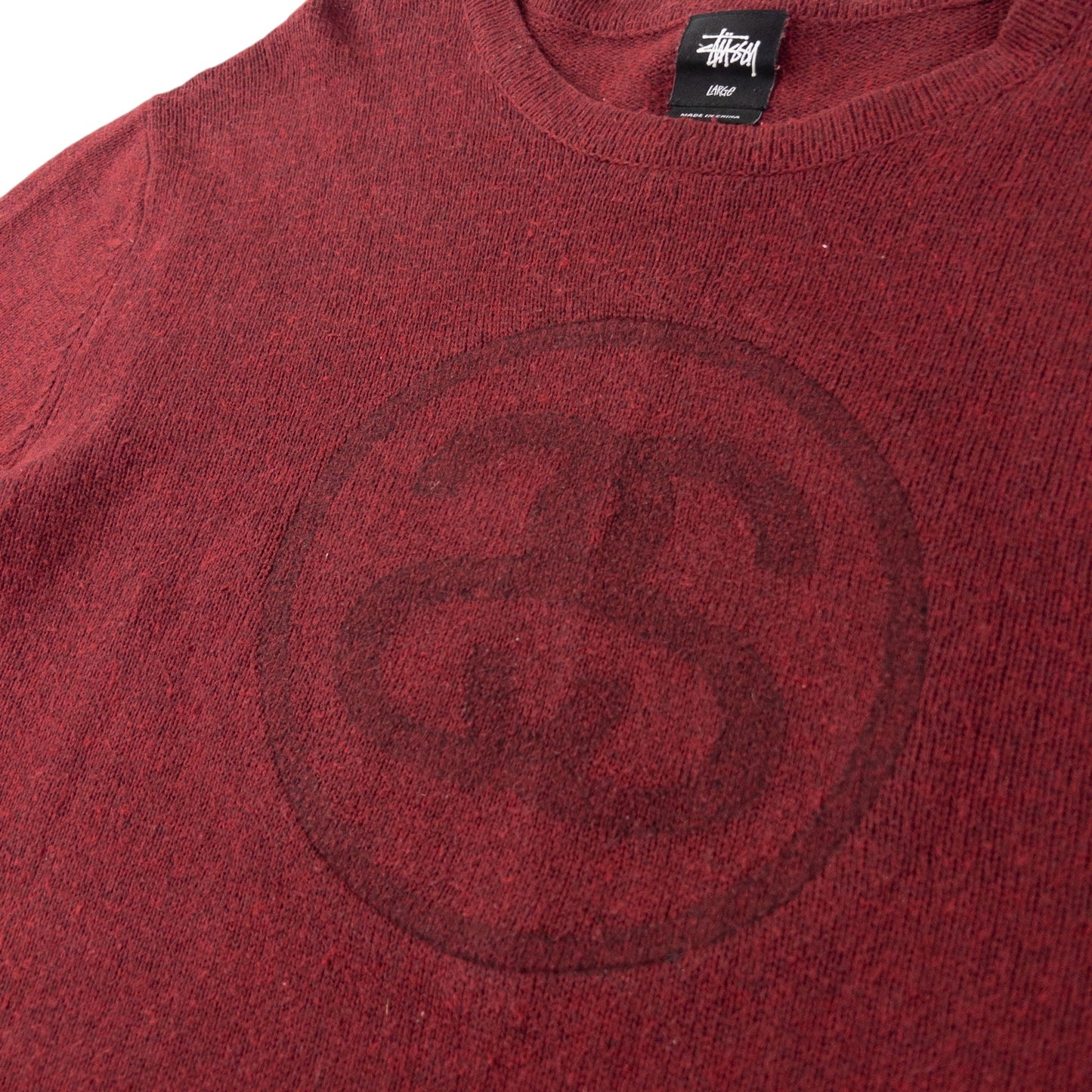 Vintage Stussy Knit Jumper Size L