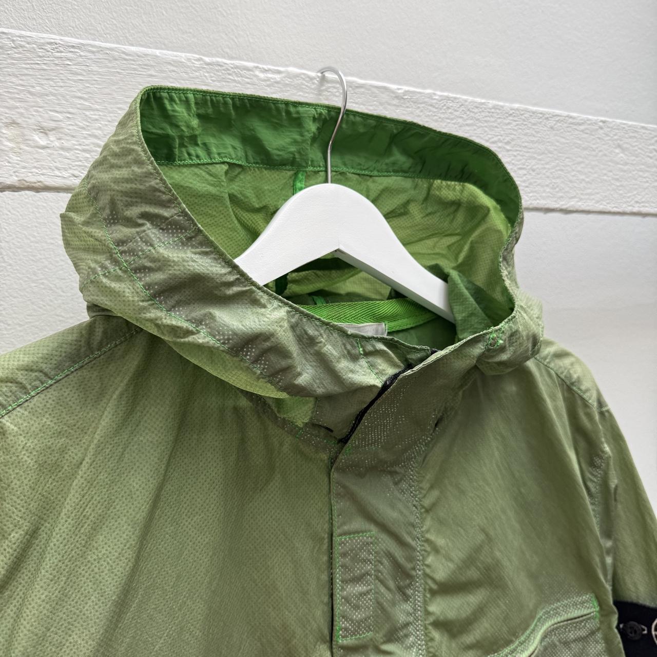 Stone Island Pixel Reflective Jacket Green (L) | Large, Green
