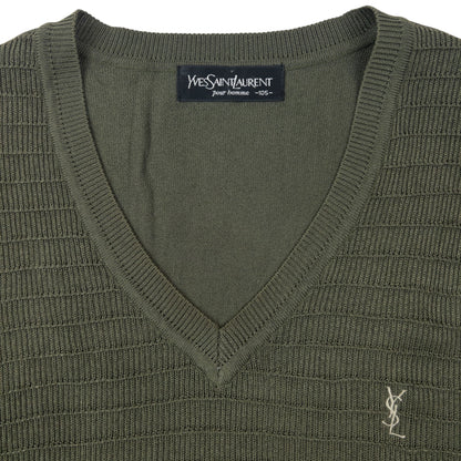 Vintage 90s YSL Yves Saint Laurent Sweater Vest Size XL | XL, Multicoloured