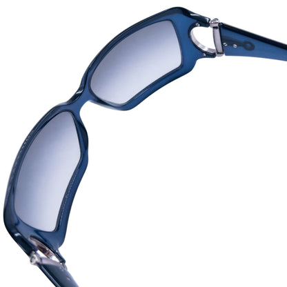 Vintage 2000s Gucci Horse Bit Sunglasses | O/S, Navy
