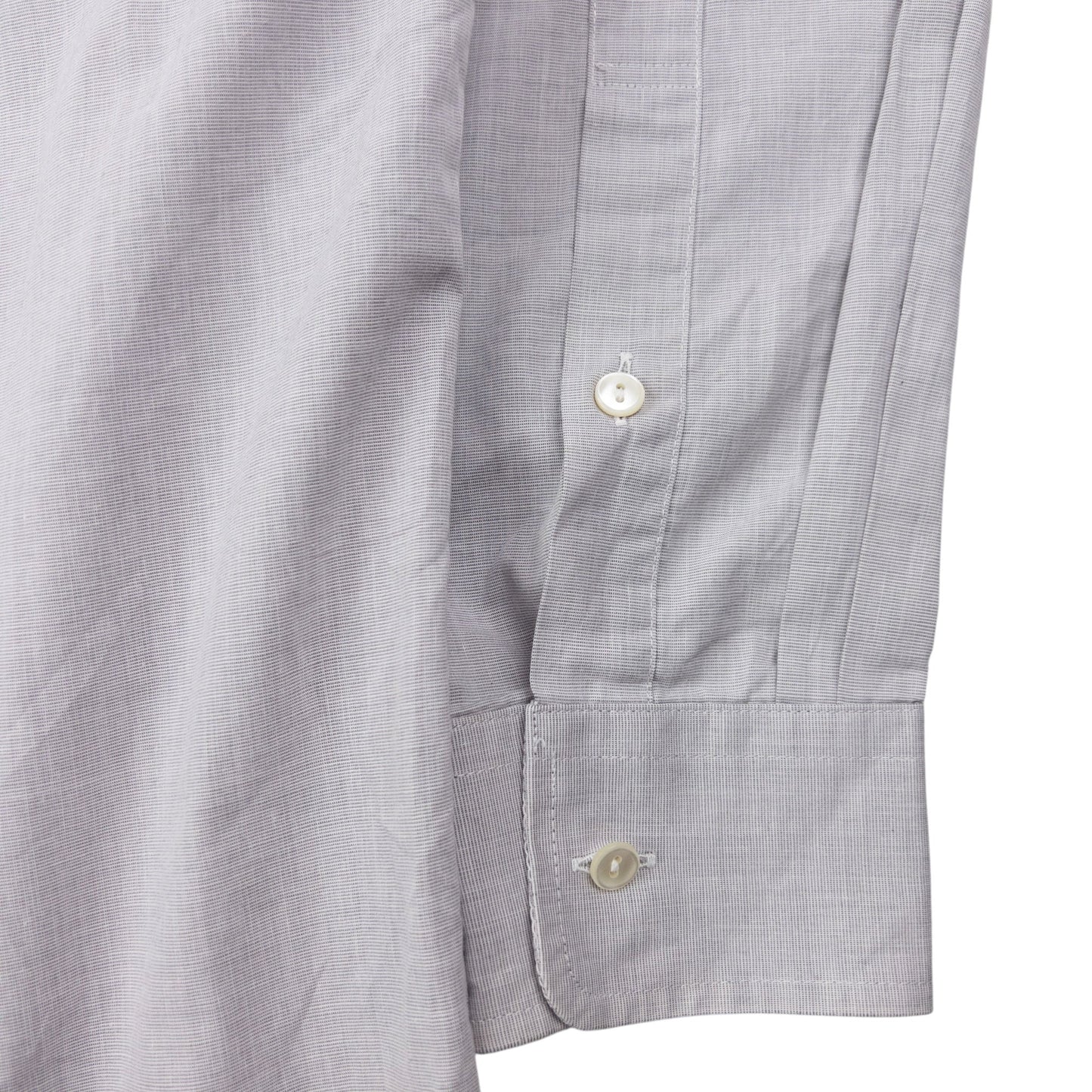 Vintage 90s Issey Miyake Long Sleeve Button Up Shirt Size S | Small, Grey