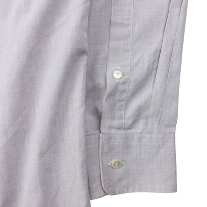 Vintage 90s Issey Miyake Long Sleeve Button Up Shirt Size S | Small, Grey
