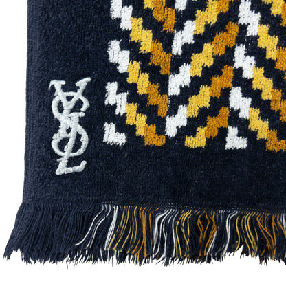 Vintage YSL Yves Saint Laurent Chevron Towel