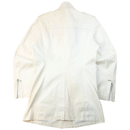 Vintage 90s Yohji Yamamoto A.A.R Button Up Jacket Size S | Small, Cream
