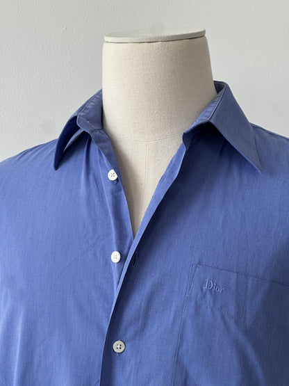 Christian Dior Monsieur 1990s Cotton Logo Shirt - M