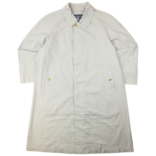 Vintage 90s Burberry Lightweight Trench Jacket Size XL | XL, Grey