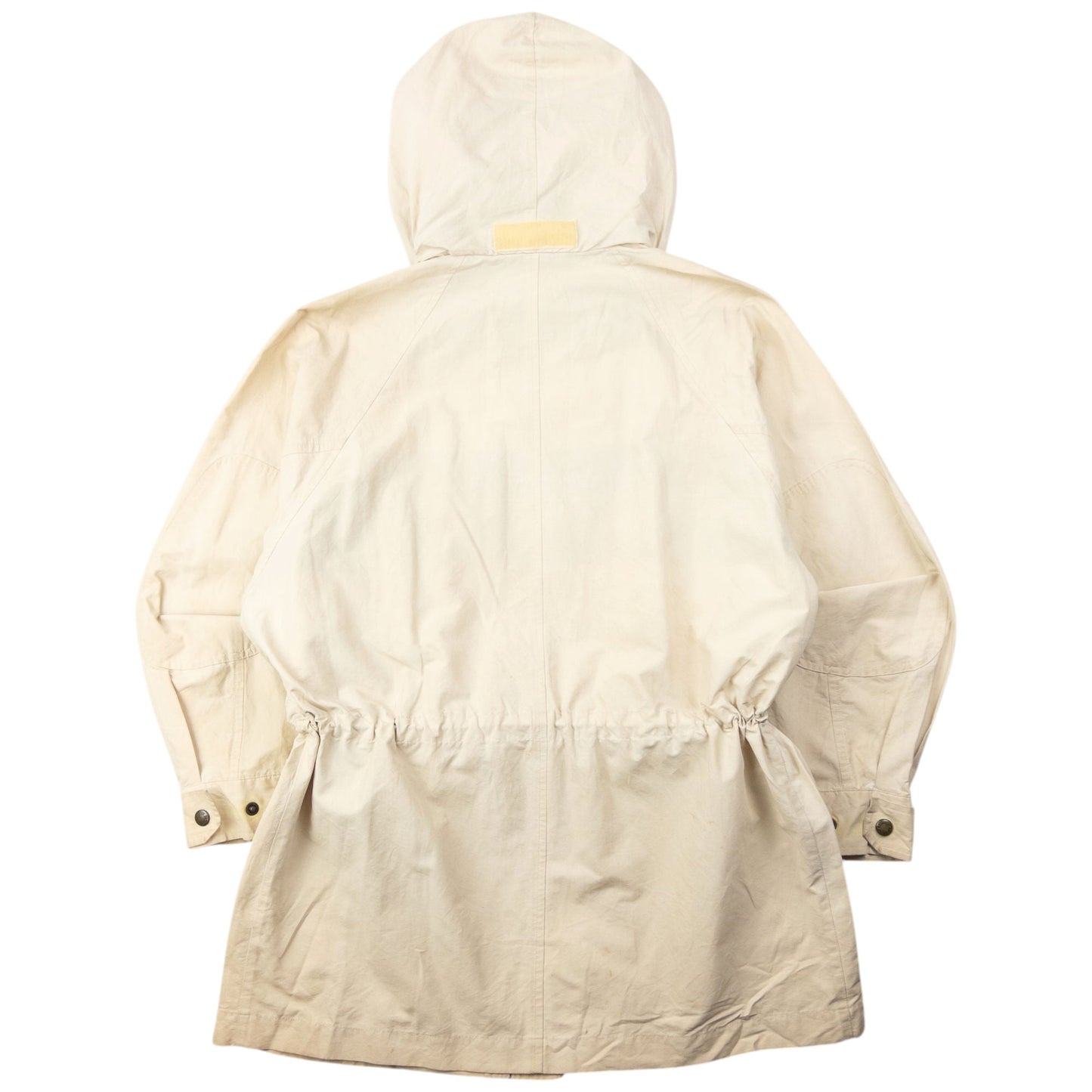 Vintage 80s Burberry Zip Up Jacket Size M | Medium, Cream
