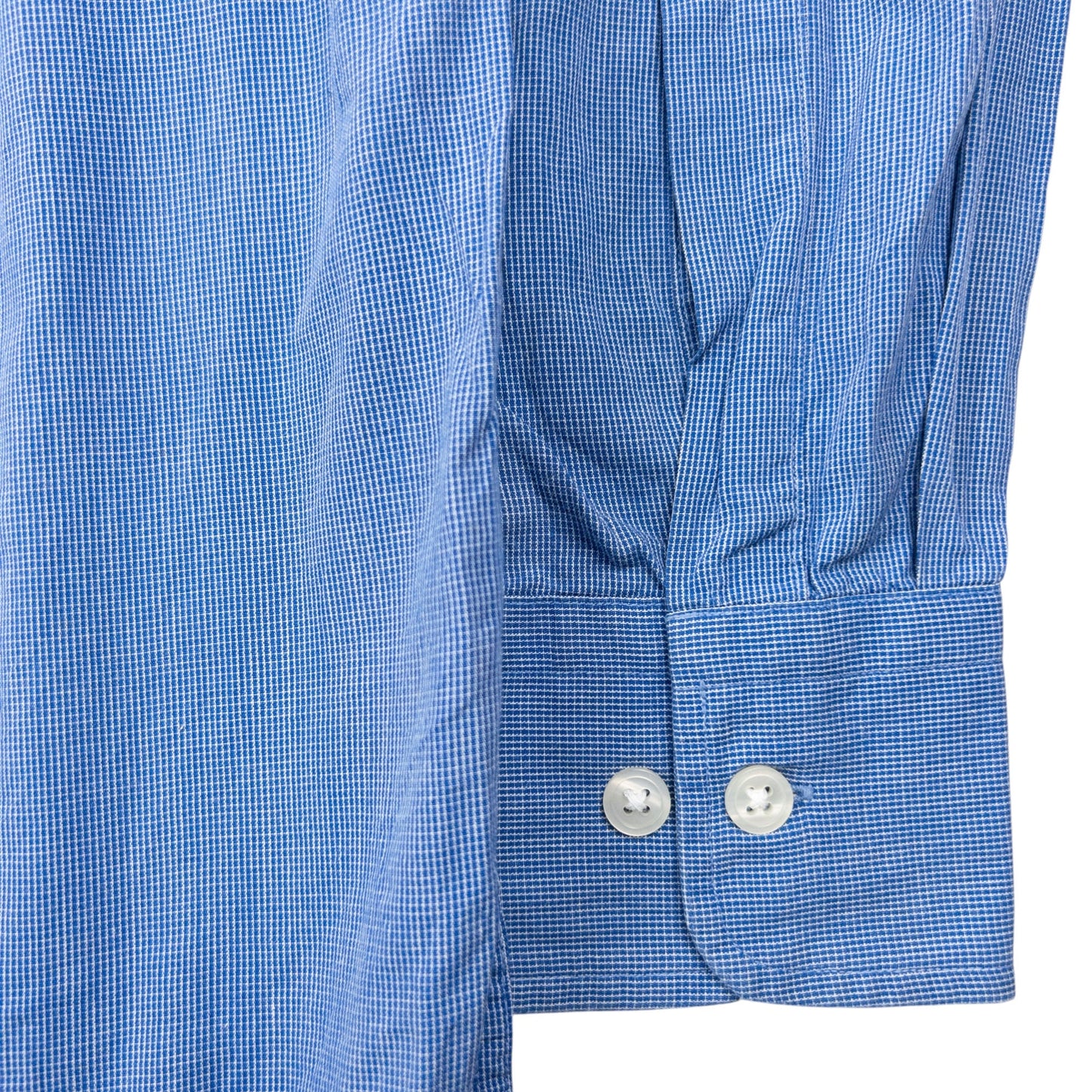 Vintage 90s Yohji Yamamoto D'Urban A.A.R Long Sleeve Button Up Shirt Size L | Large, Blue