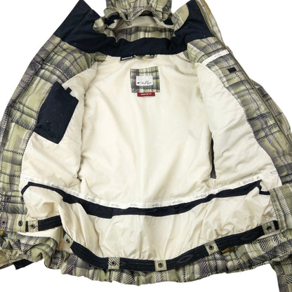 Vintage 2000s Oakley Pattern Zip Up Snowboarding Jacket Size XS | XS, Green