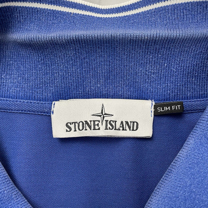 Stone Island Polo Shirt, Size 3XL | Stone island, Blue