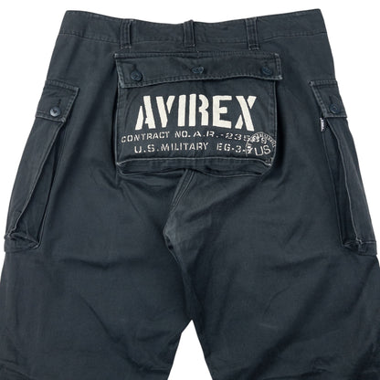 Vintage AVIREX Cargo Pocket Trousers Size W35