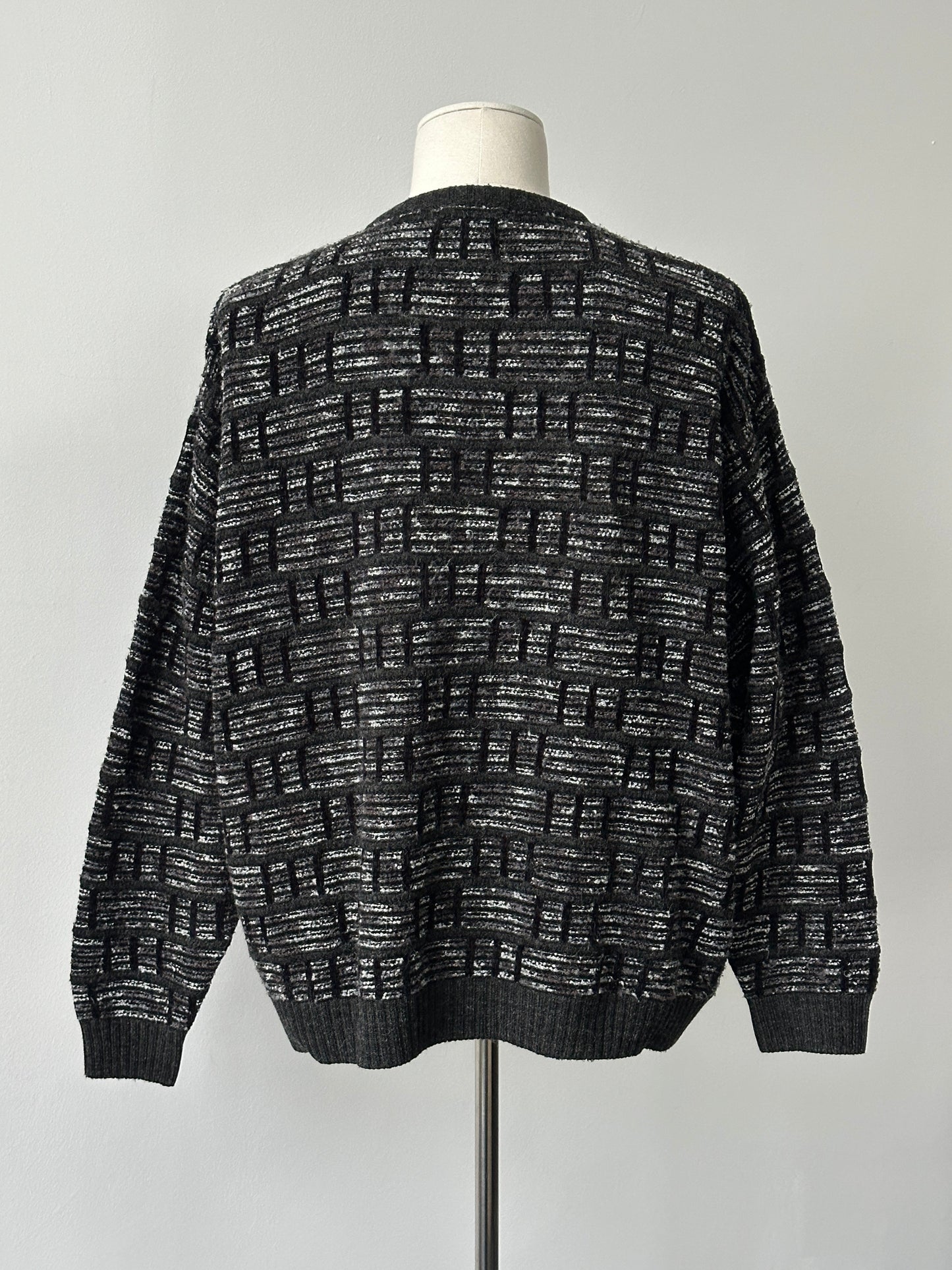 Italian Vintage 1990s Wool Chunky Knit Jumper - XL