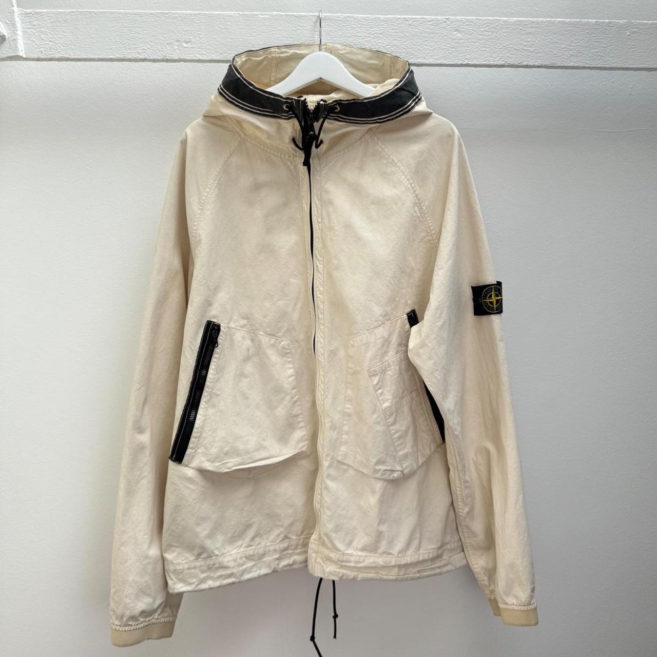 Mid 00’s Stone Island Canvas Jacket (XXL) | XXL, Beige