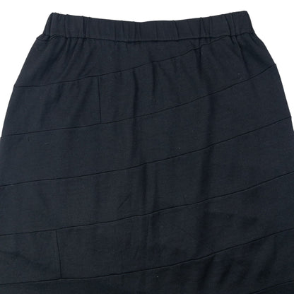Vintage 90s Issey Miyake Asymmetric Skirt Womens Size L | Large, Black