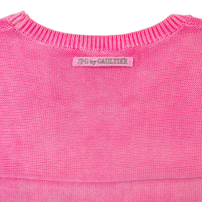 Vintage Jean Paul Gaultier JPG Jeans Knit Top Womens Size S